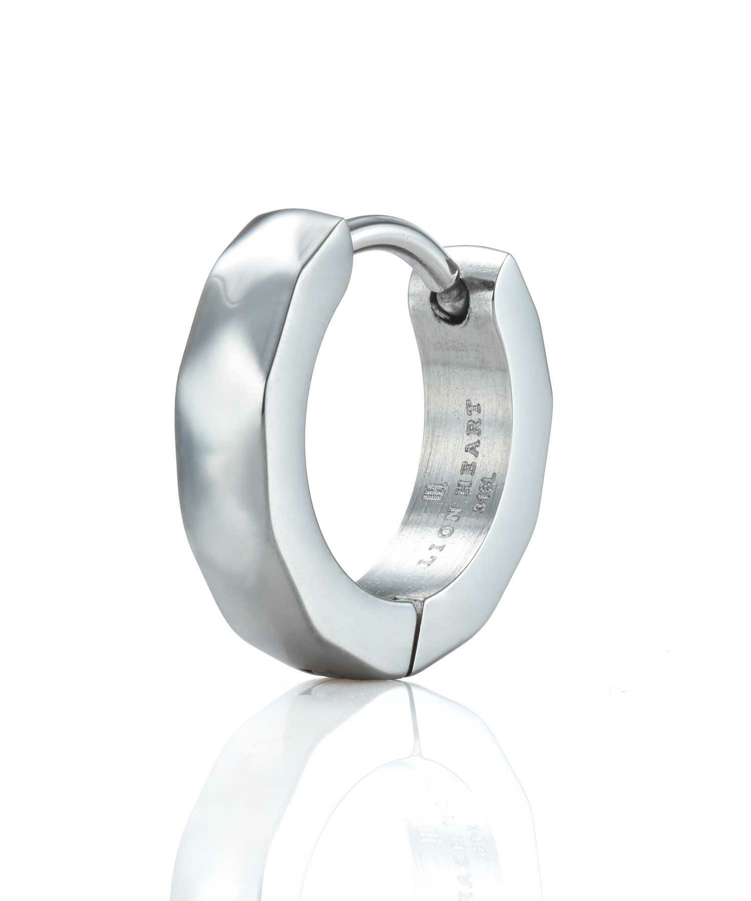 限定展開】“THE EDGE”カッティングフープピアス/サージカルステンレス