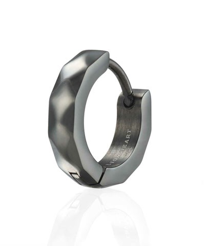 【WEB限定】カッティングフープピアス/サージカルステンレス316L（金属アレルギー対応）
