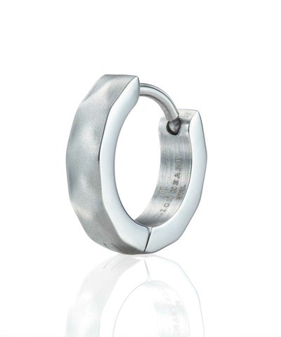 【WEB限定】カッティングフープピアス/サージカルステンレス316L（金属アレルギー対応）
