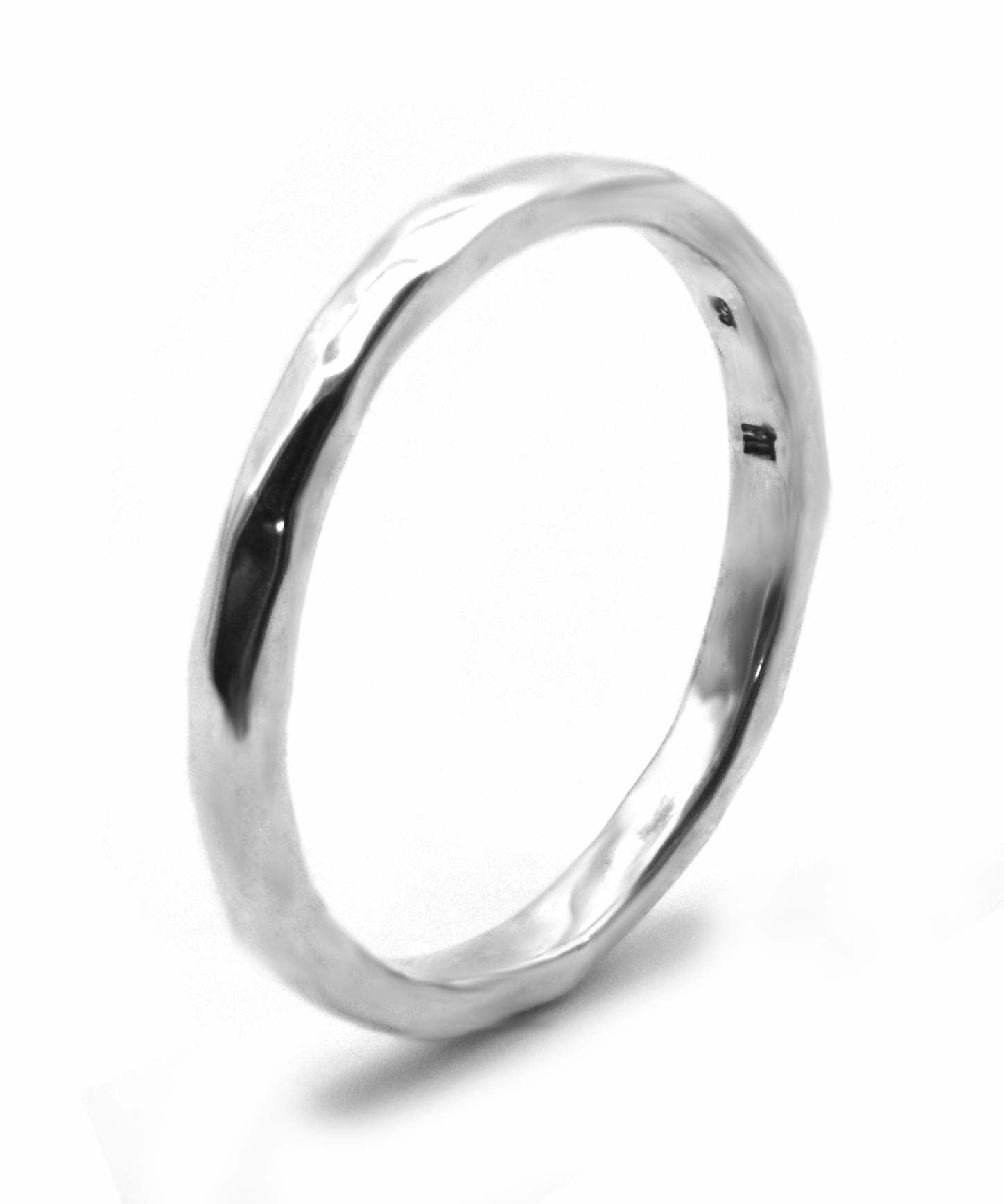 Petite Modern”槌目プチリング/シルバー925 | LION HEART STORE