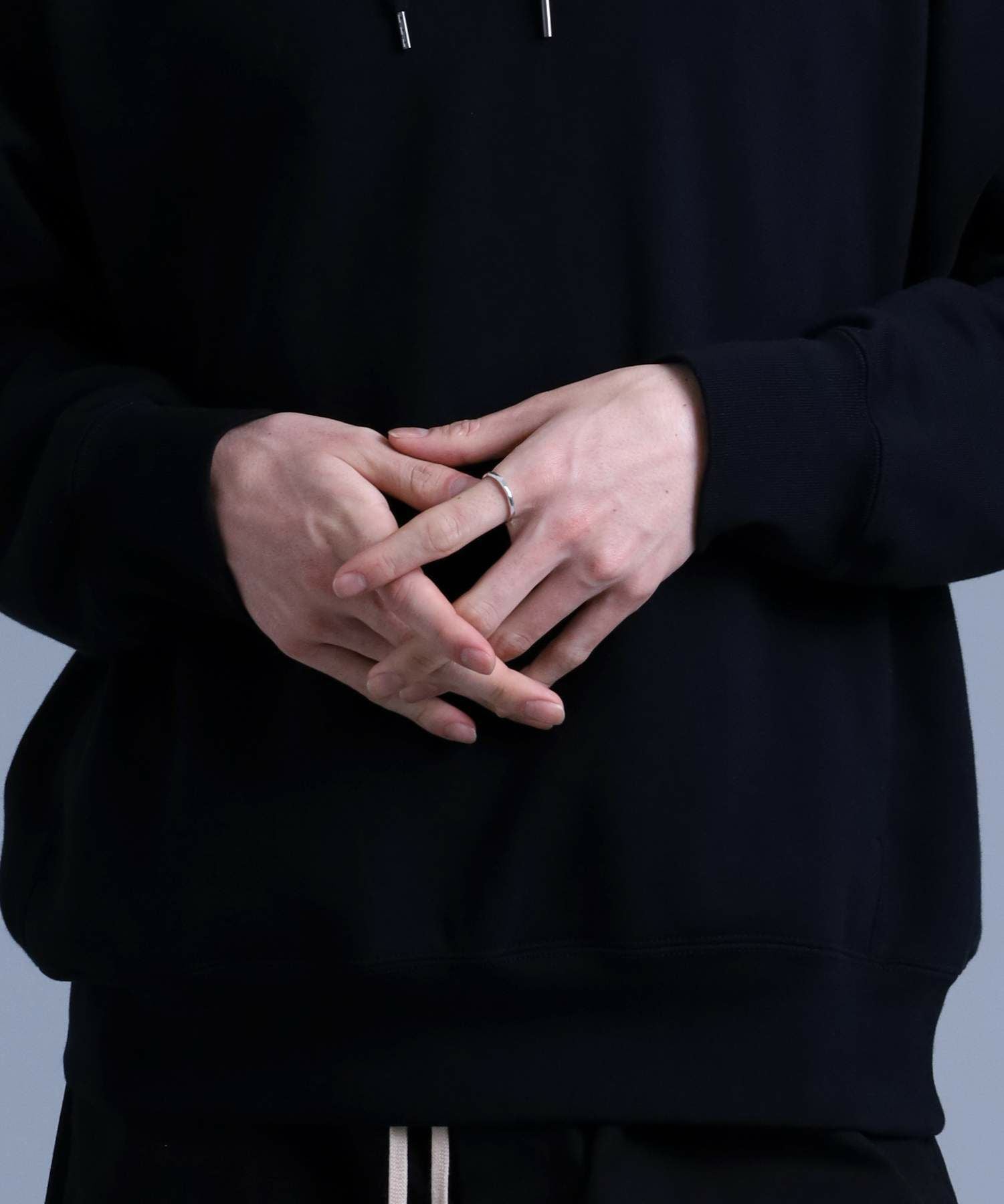 Petite Modern”槌目プチリング/シルバー925 | LION HEART STORE