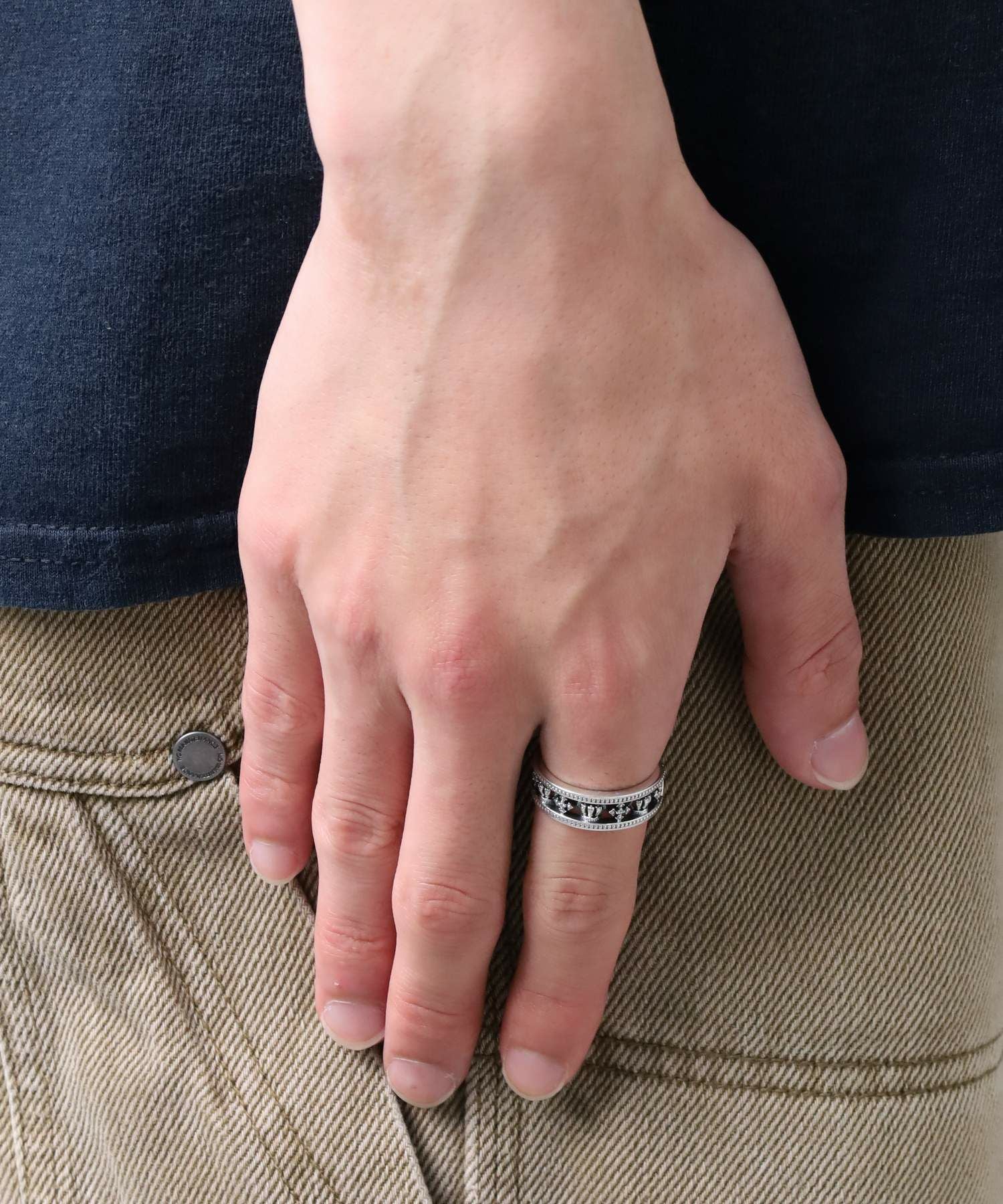 BASIC”ミディアムキングダムリング/シルバー925 | LION HEART STORE