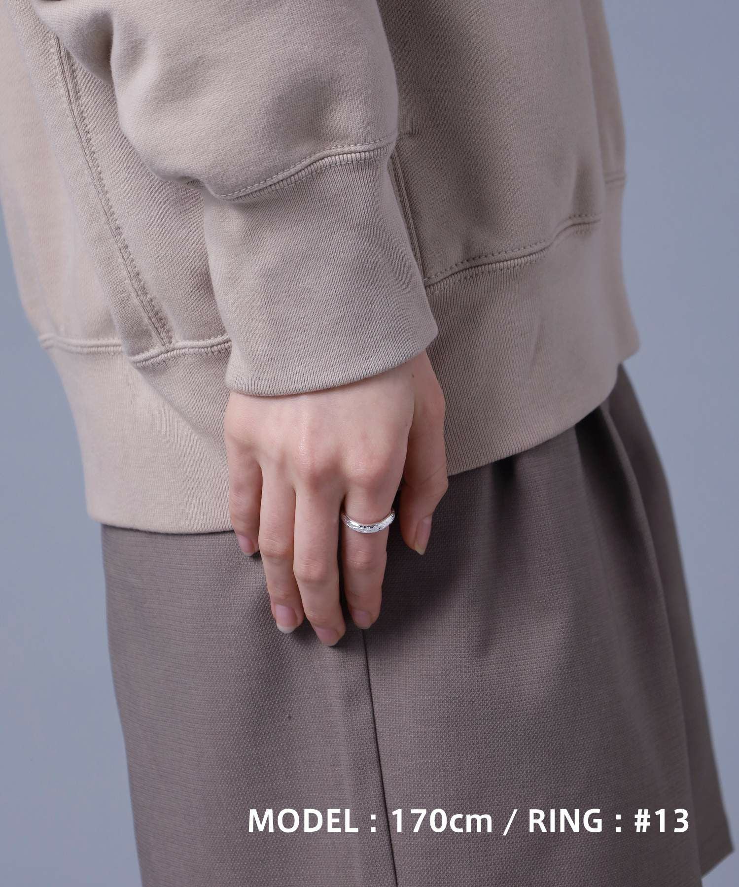 ライオンハート > スモールプルメリアウェーブリング/シルバー925