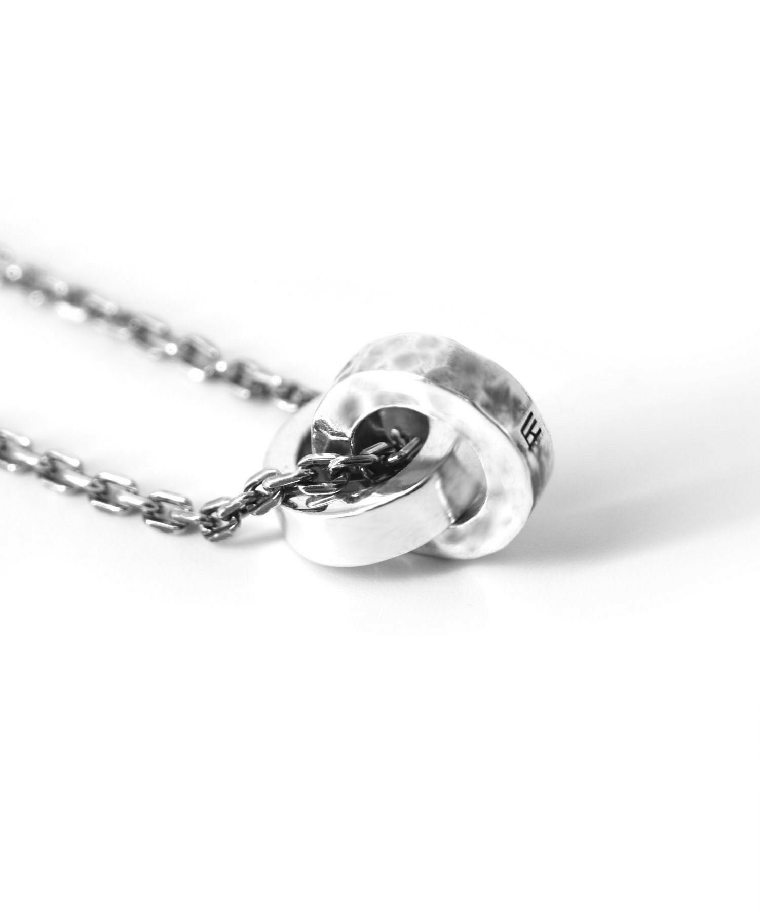 for Gift”槌目ダブルリングネックレス/シルバー925 | LION HEART STORE