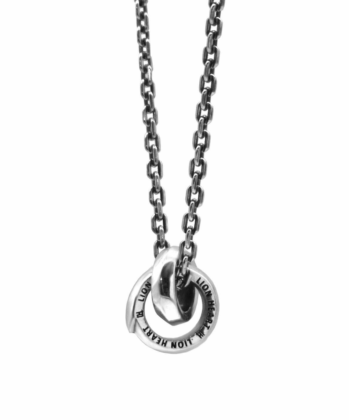 for Gift”フェザーダブルリングネックレス/シルバー925 | LION HEART