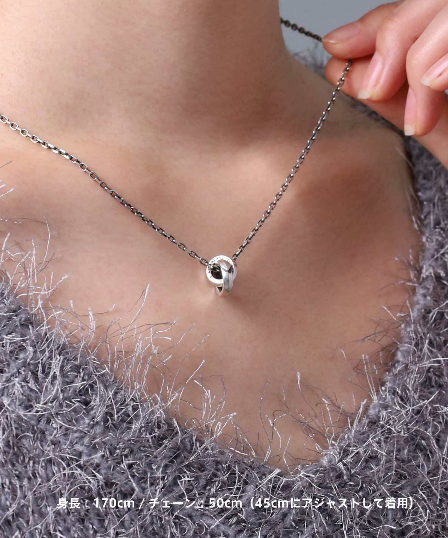 for Gift”フェザーダブルリングネックレス/シルバー925 | LION HEART