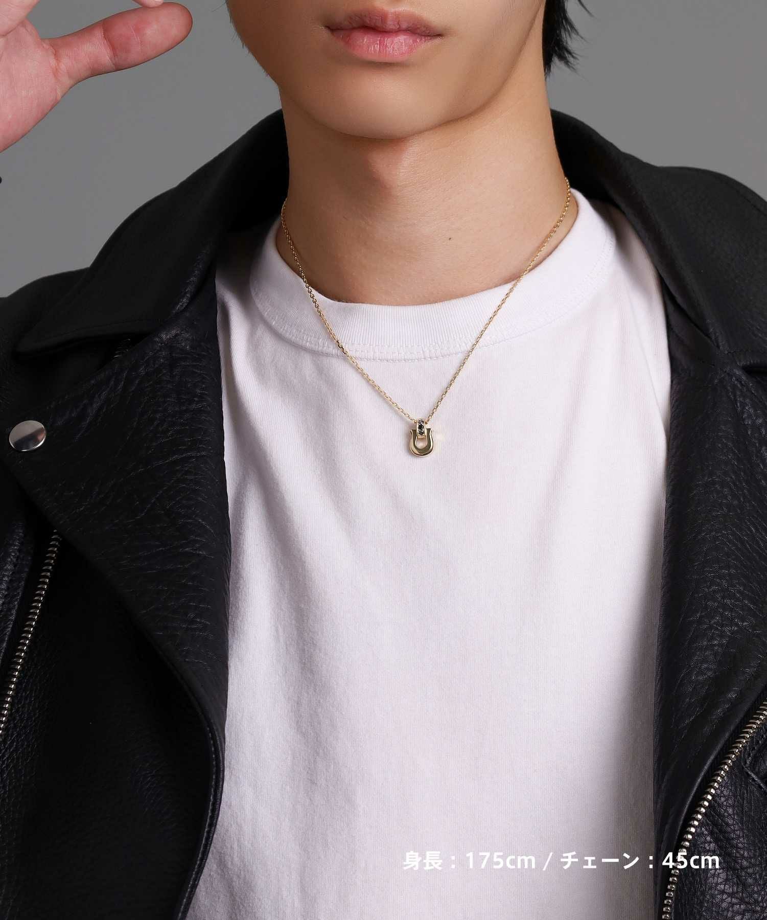 LUCK”ホースシューネックレス/K10ゴールド【LION HEART / ライオン