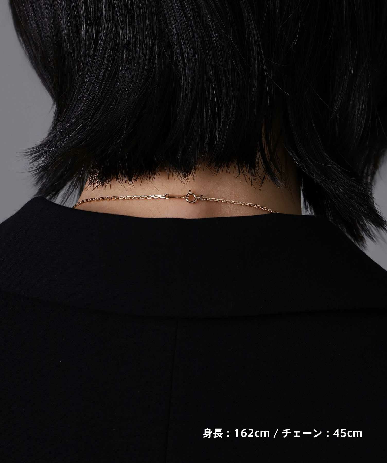 ラックホースシューネックレス/K10ゴールド