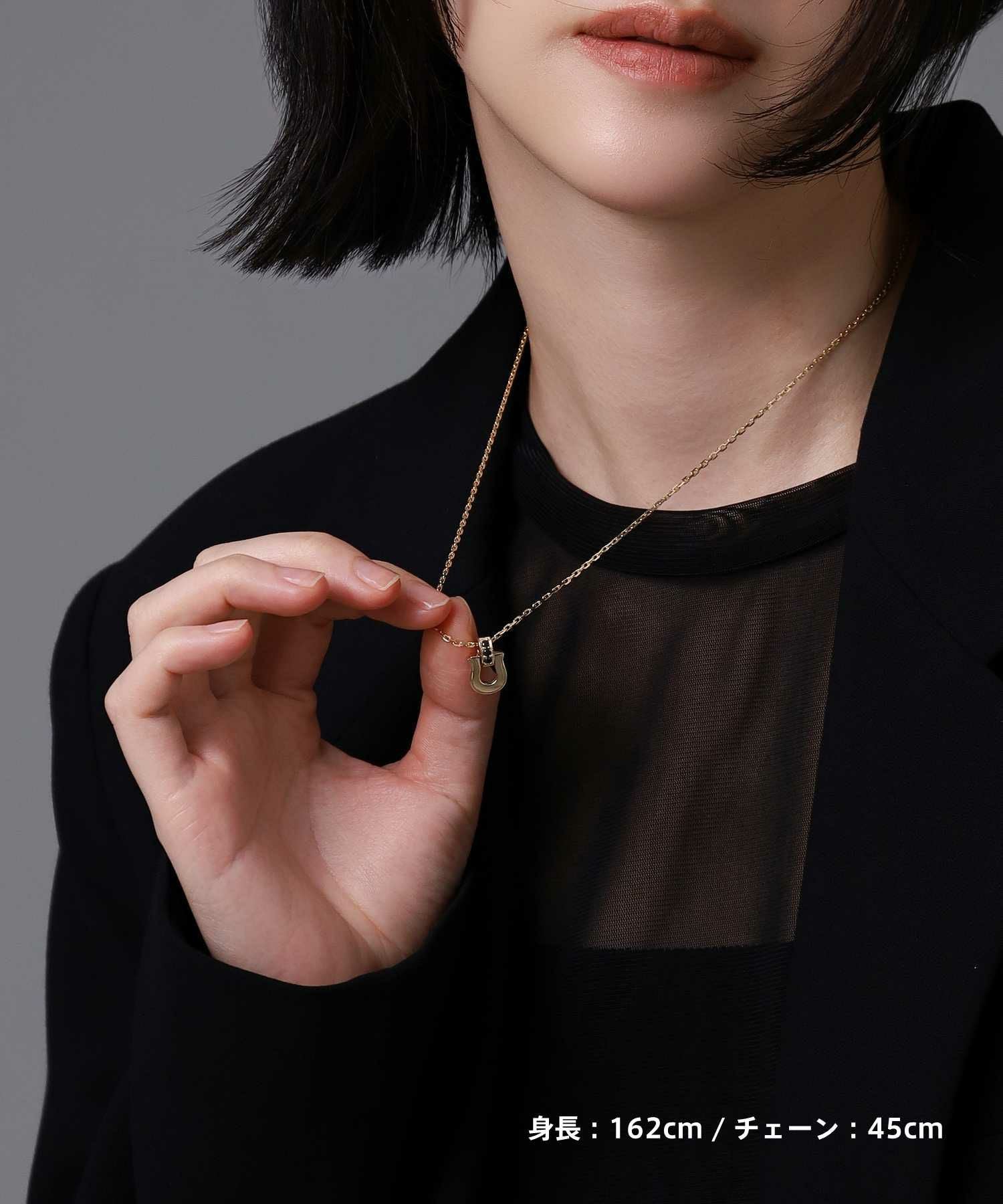 LUCK”ホースシューネックレス/K10ゴールド【LION HEART / ライオン