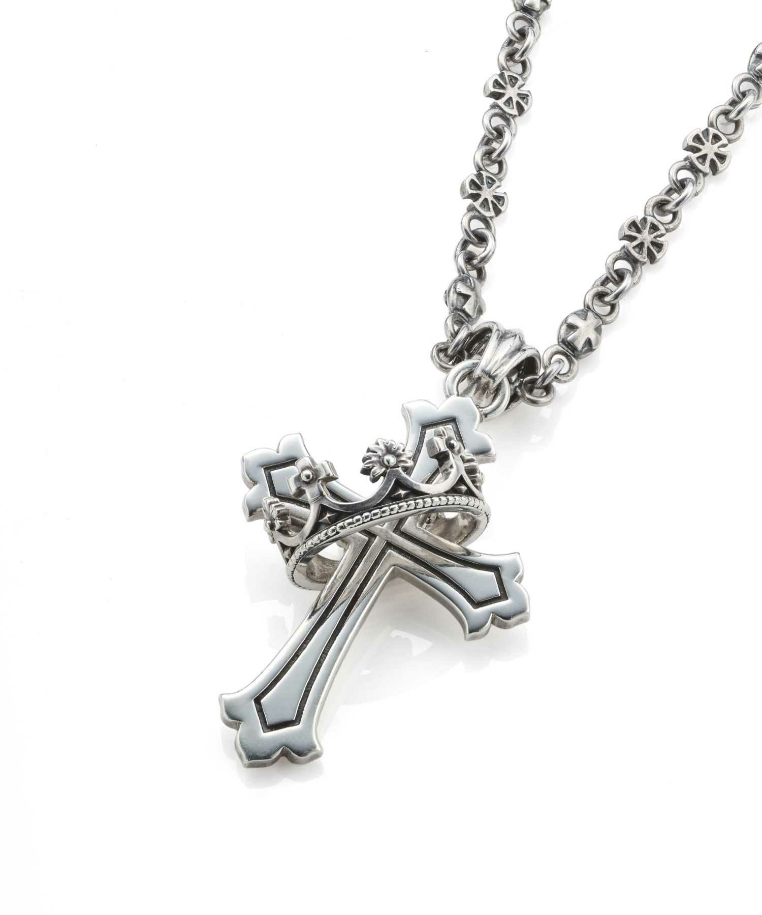 HOWL”ハウリングクロスネックレス（M SIZE）/シルバー925 | LION HEART