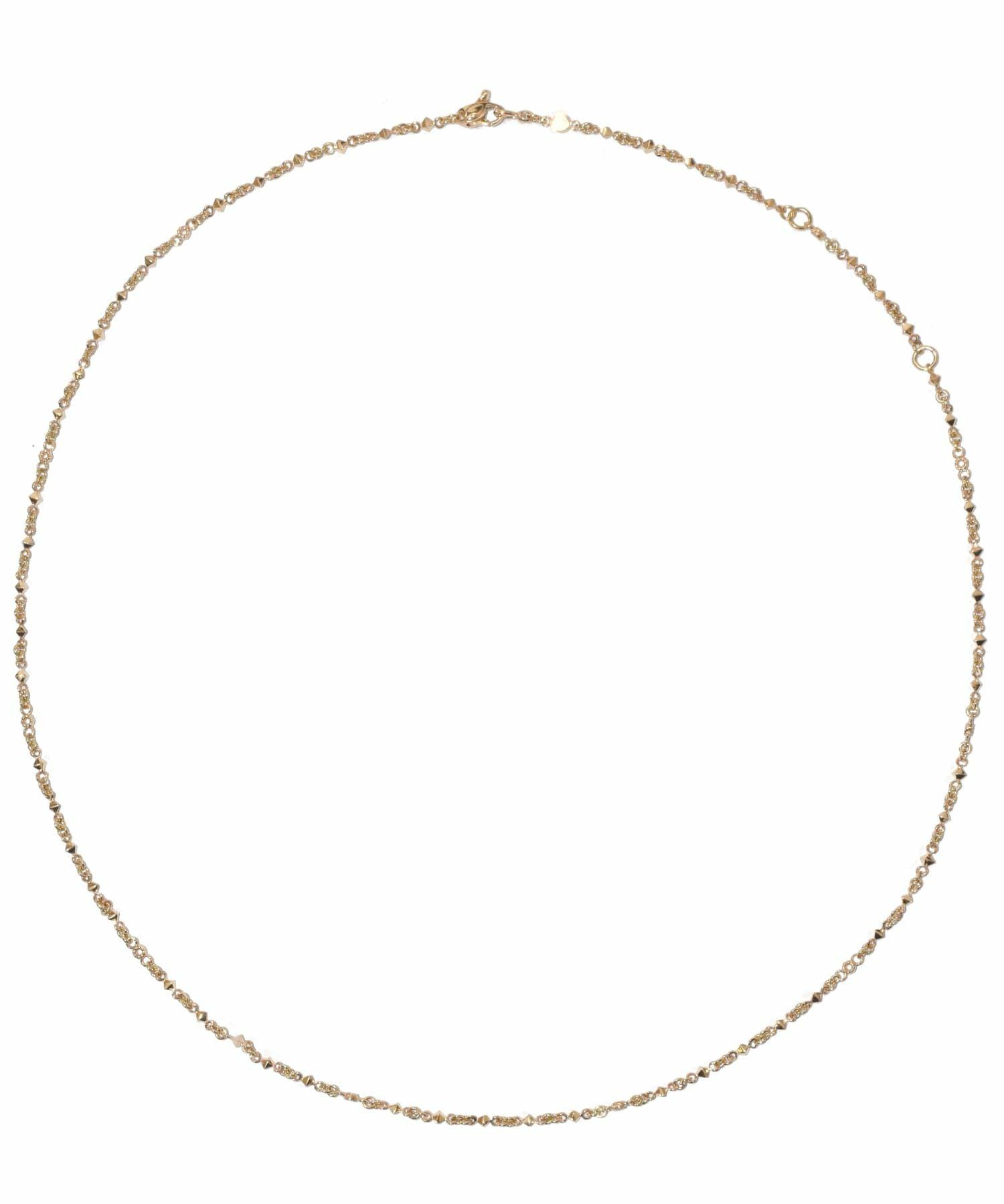 ピラミッドデザインチェーン/K10ゴールド