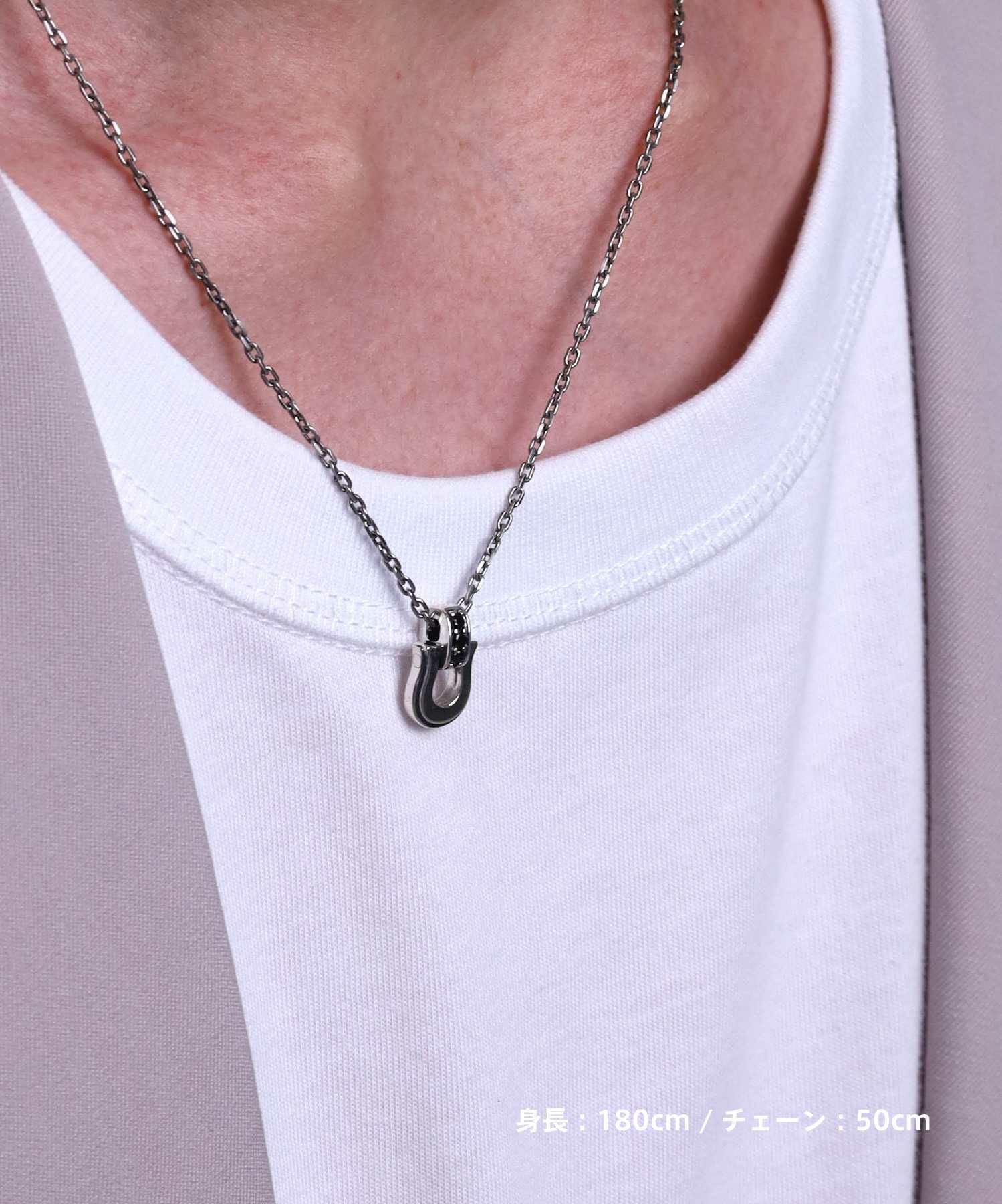 LUCK”ラージホースシューネックレス/シルバー925 | LION HEART STORE