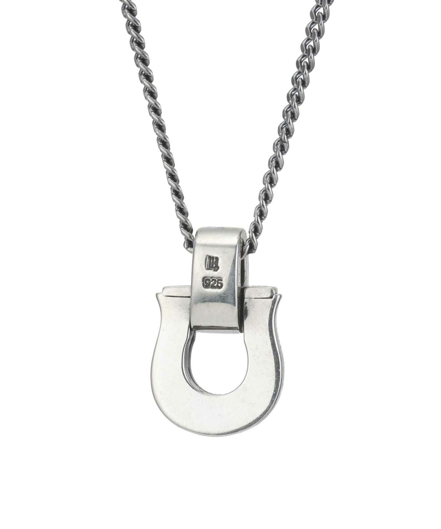 “LUCK”カービングネックレス/シルバー925