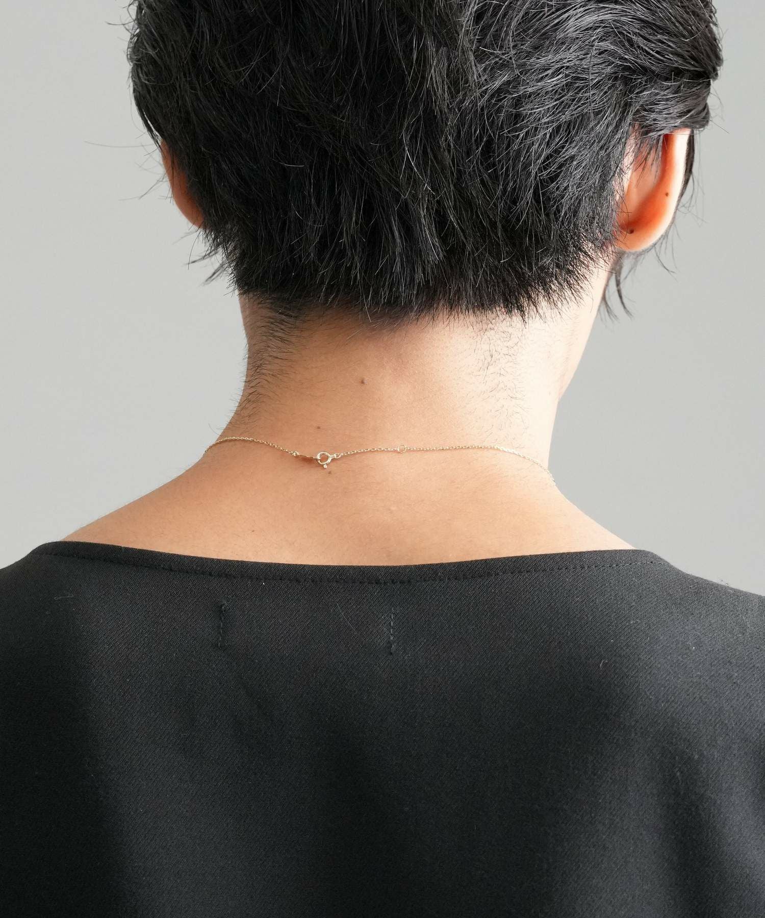 イギリス国章コインプチネックレス/K10ゴールド（イエローゴールド・ホワイトゴールド）