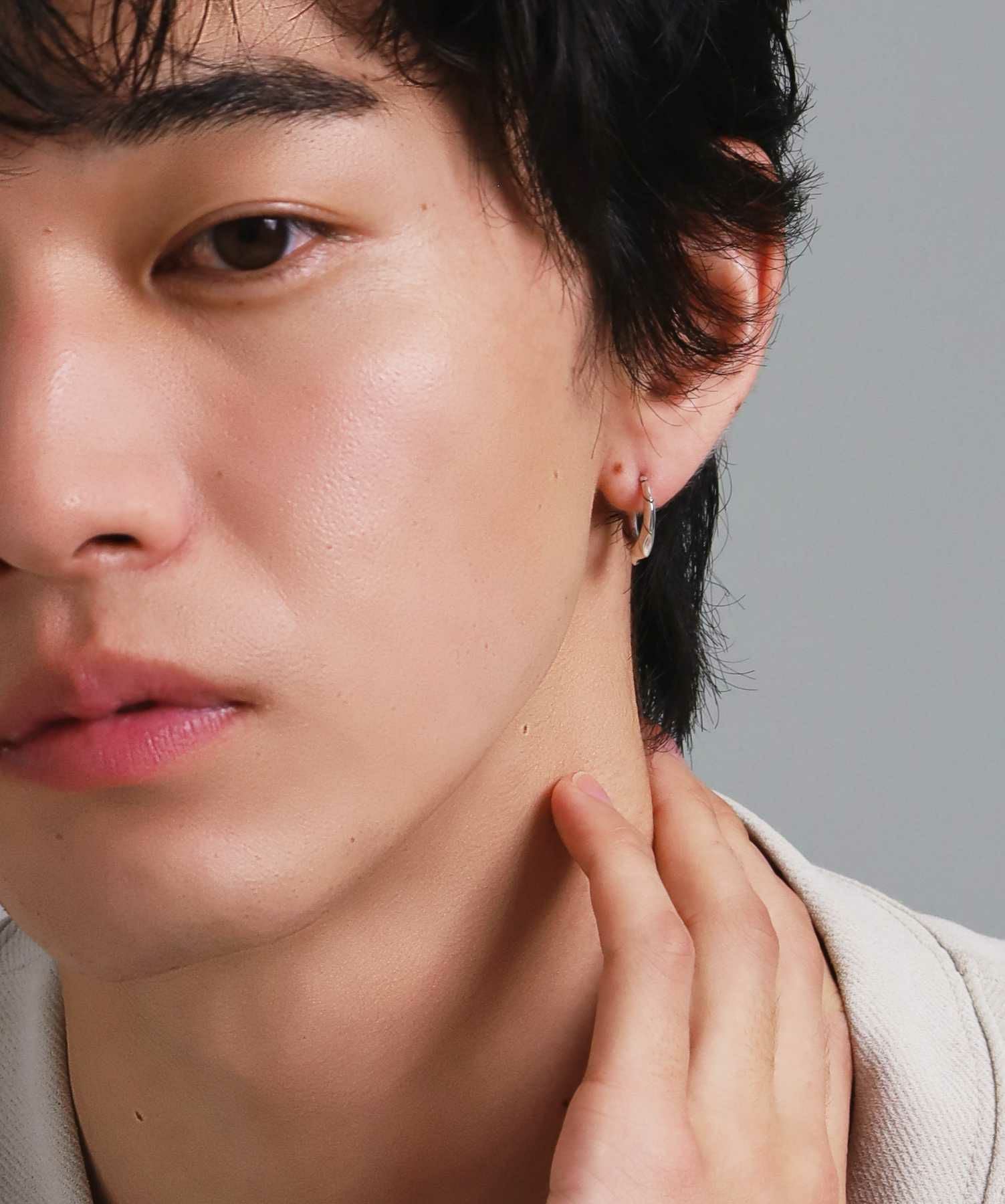 HOWL”クラシックタテガミフープピアス/シルバー925 | LION HEART STORE