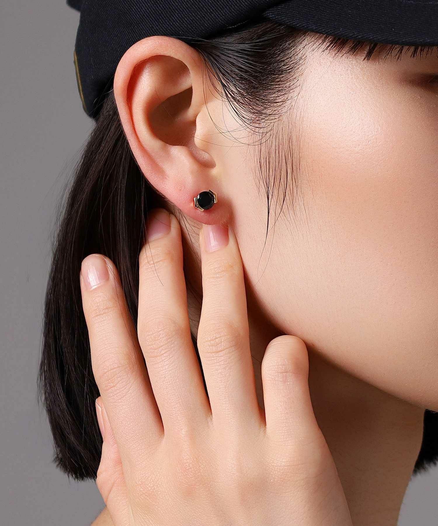 BASIC”ブリリアントカットピアス/K10ゴールド | LION HEART STORE
