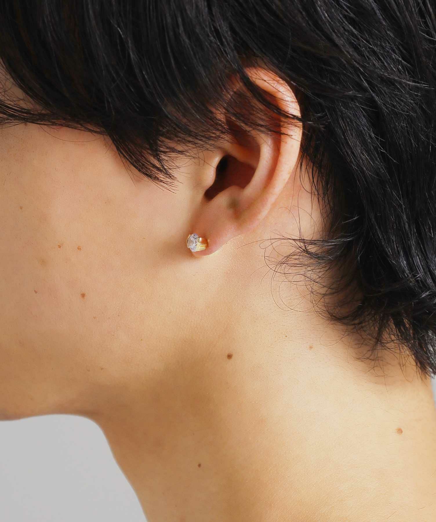 BASIC”ブリリアントカットピアス/K10ゴールド | LION HEART STORE