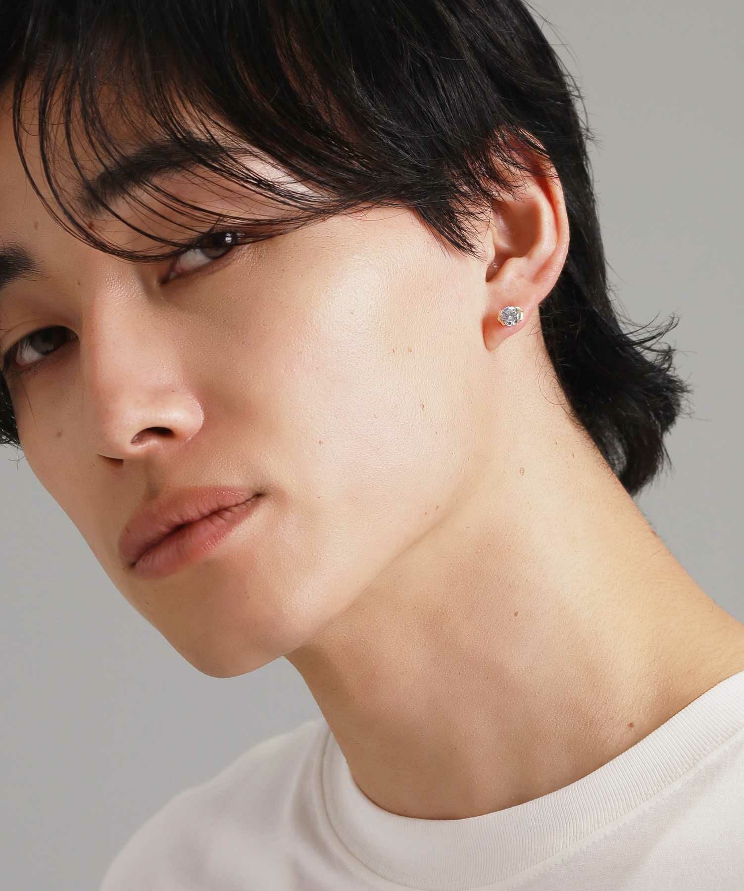 BASIC”ブリリアントカットピアス/K10ゴールド | LION HEART STORE