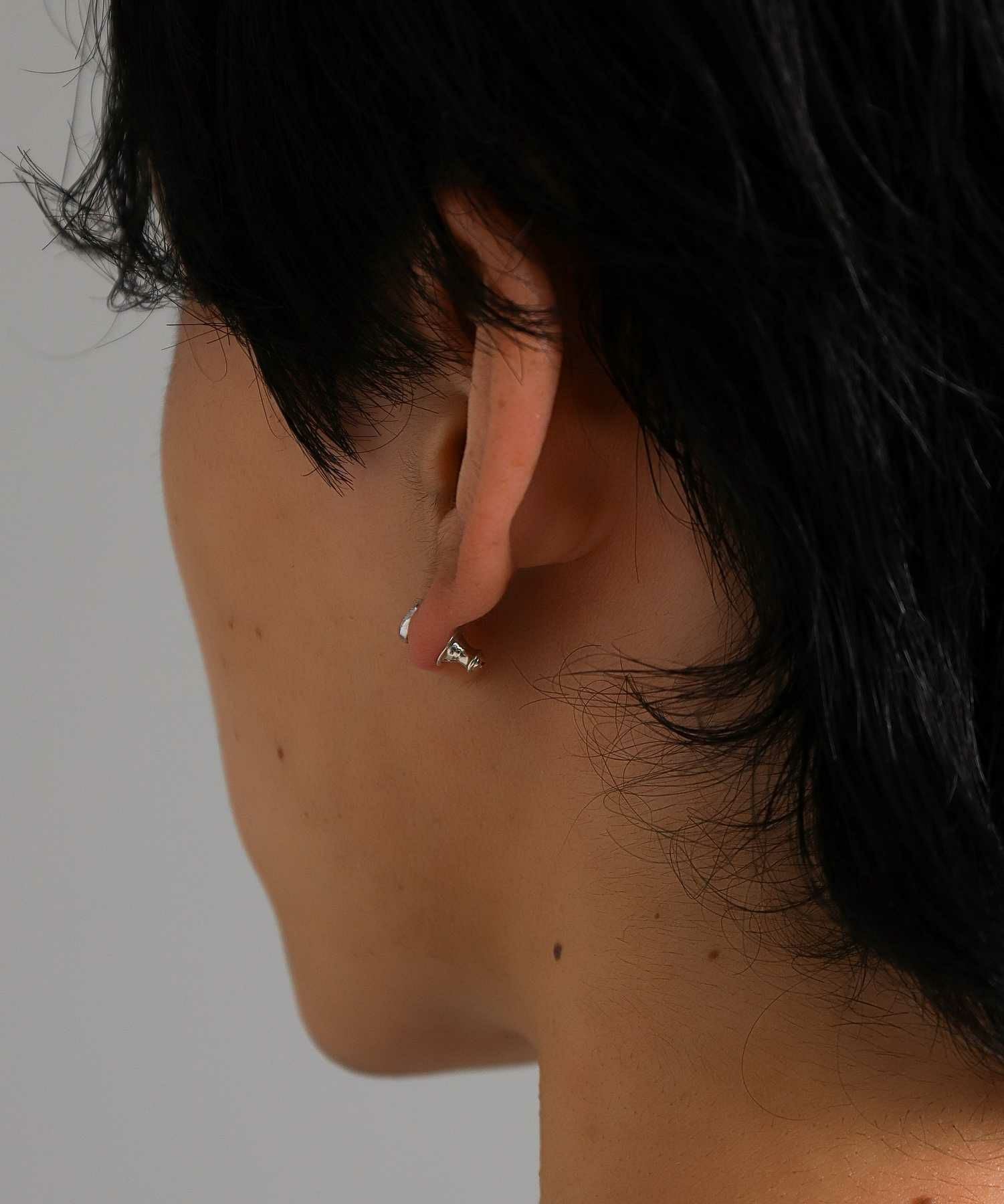 サンドスタッドピアス/シルバー925