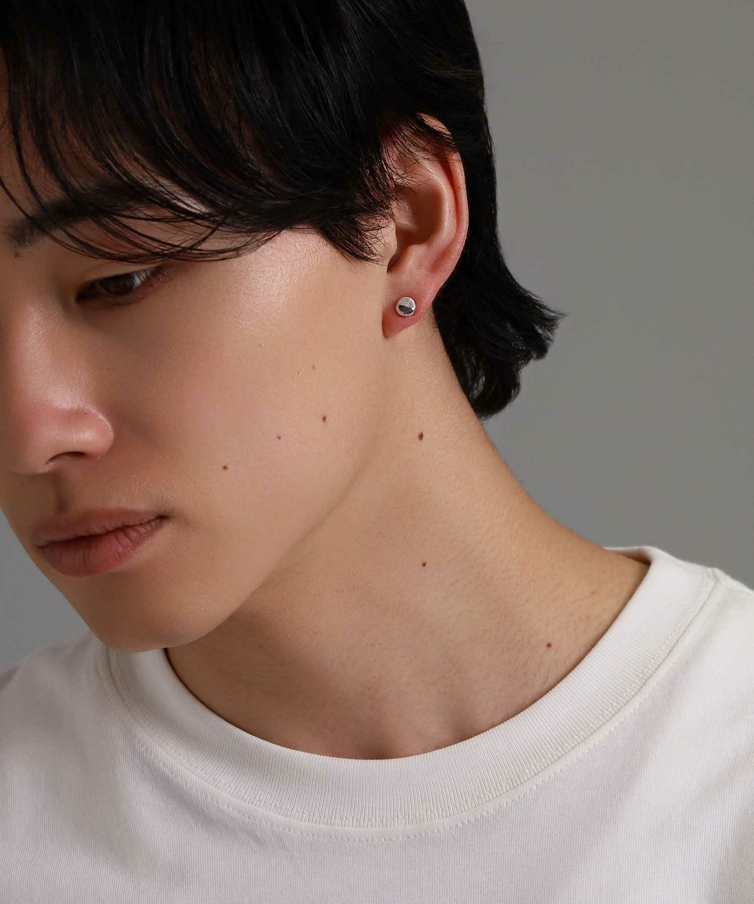 サンドスタッドピアス/シルバー925