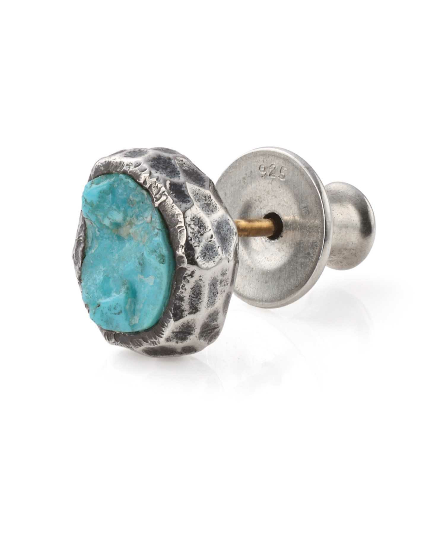 BASIC”スリーピングビューティーターコイズピアス/シルバー925 | LION