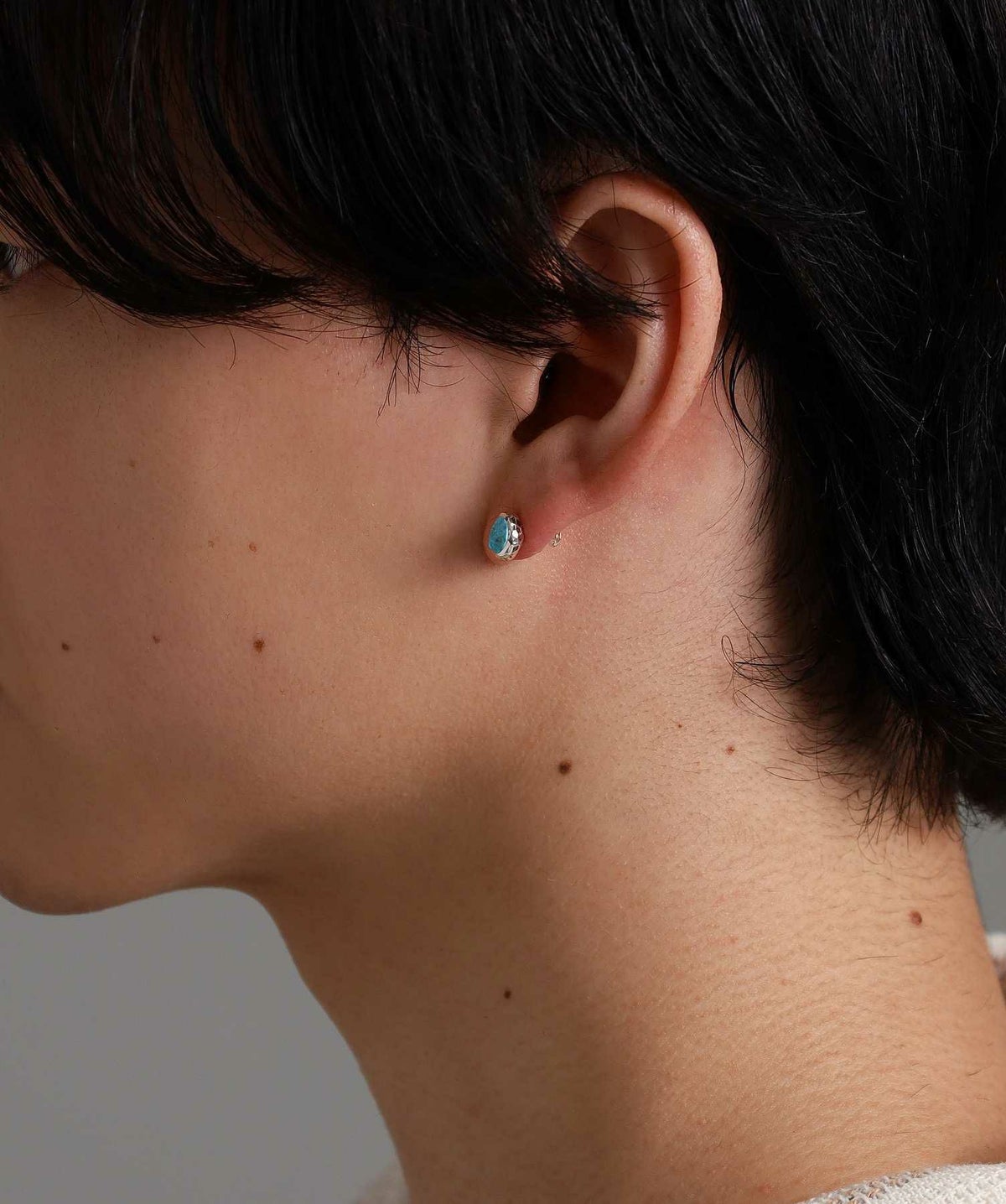 スリーピングビューティーターコイズ ピアス/シルバー925