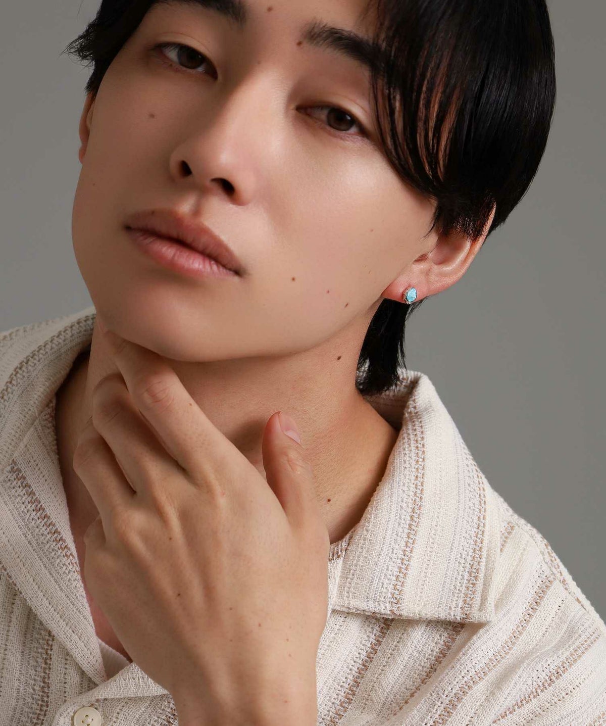 スリーピングビューティーターコイズ ピアス/シルバー925