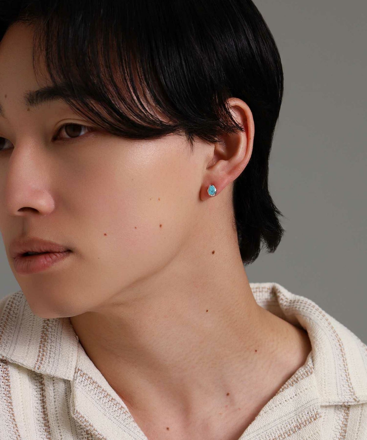 スリーピングビューティーターコイズ ピアス/シルバー925