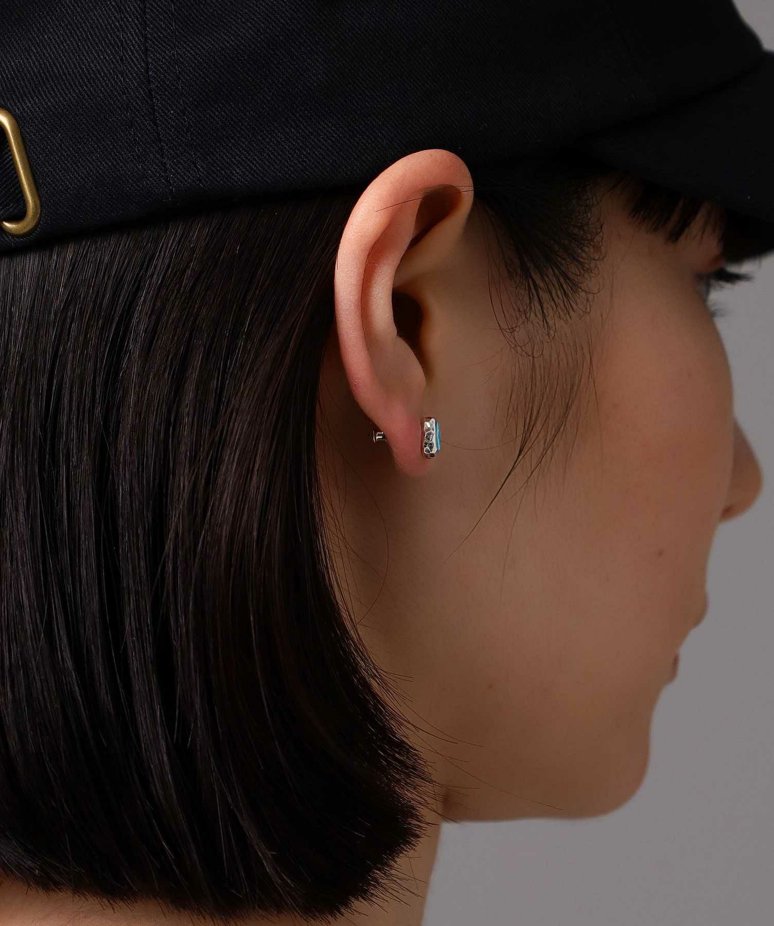 BASIC”スリーピングビューティーターコイズピアス/シルバー925 | LION