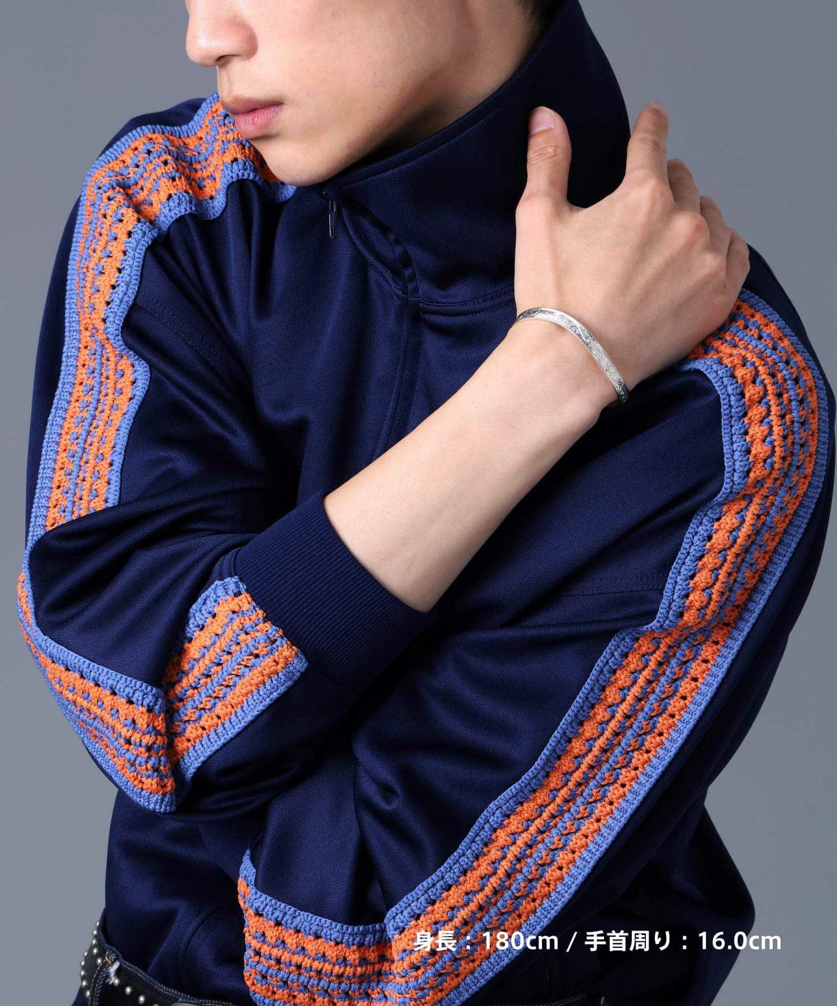 プルメリア ラージウェーブバングル/シルバー925