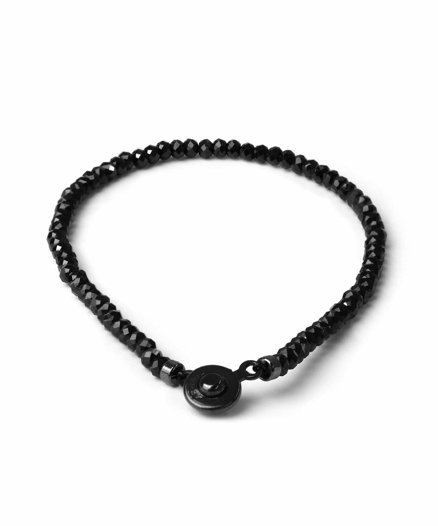 BASIC”ブラックスピネルブレスレット（S SIZE） | LION HEART STORE