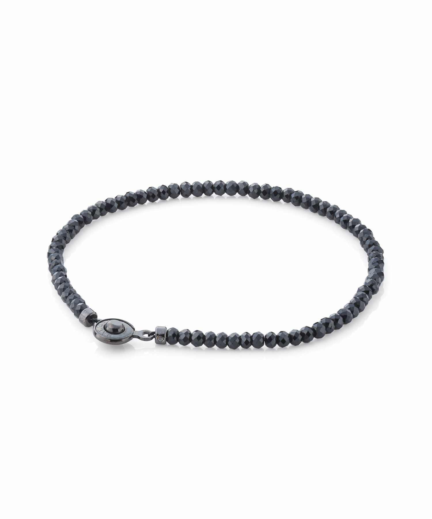 BASIC”ブラックスピネルブレスレット（S SIZE） | LION HEART STORE