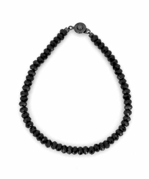 BASIC”ブラックスピネルブレスレット（M SIZE） | LION HEART STORE