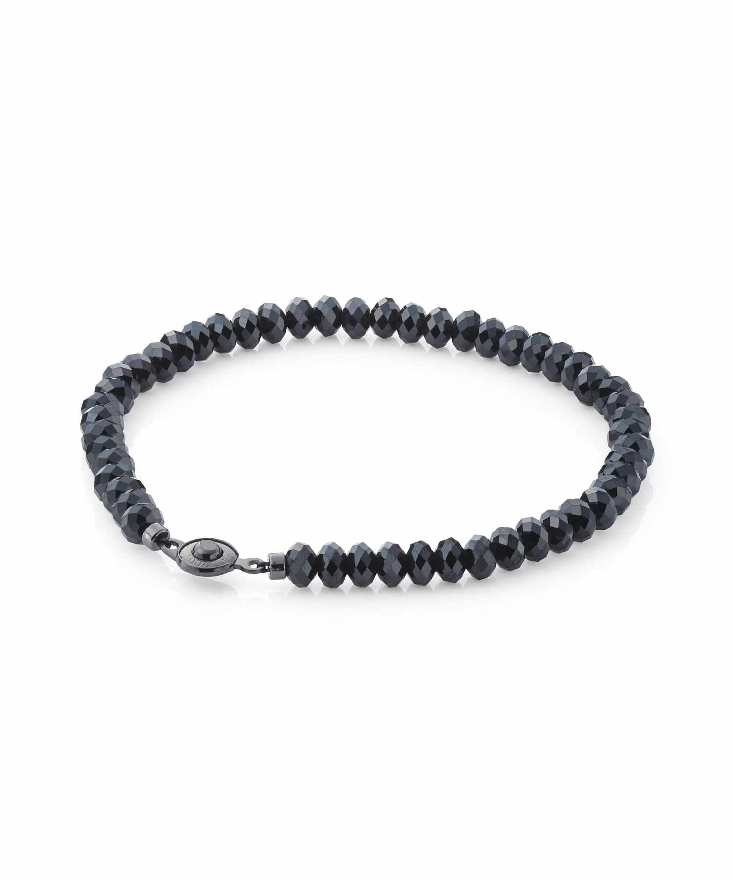 BASIC”ブラックスピネルブレスレット（M SIZE） | LION HEART STORE