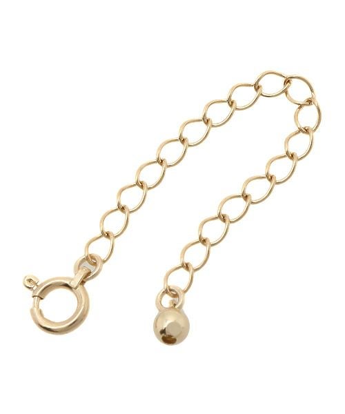 延長チェーンパーツ/K10ゴールド（イエローゴールド・ホワイトゴールド）