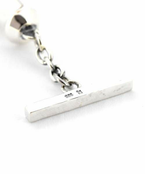 槌目ブレスレット/レザーコード/シルバー925