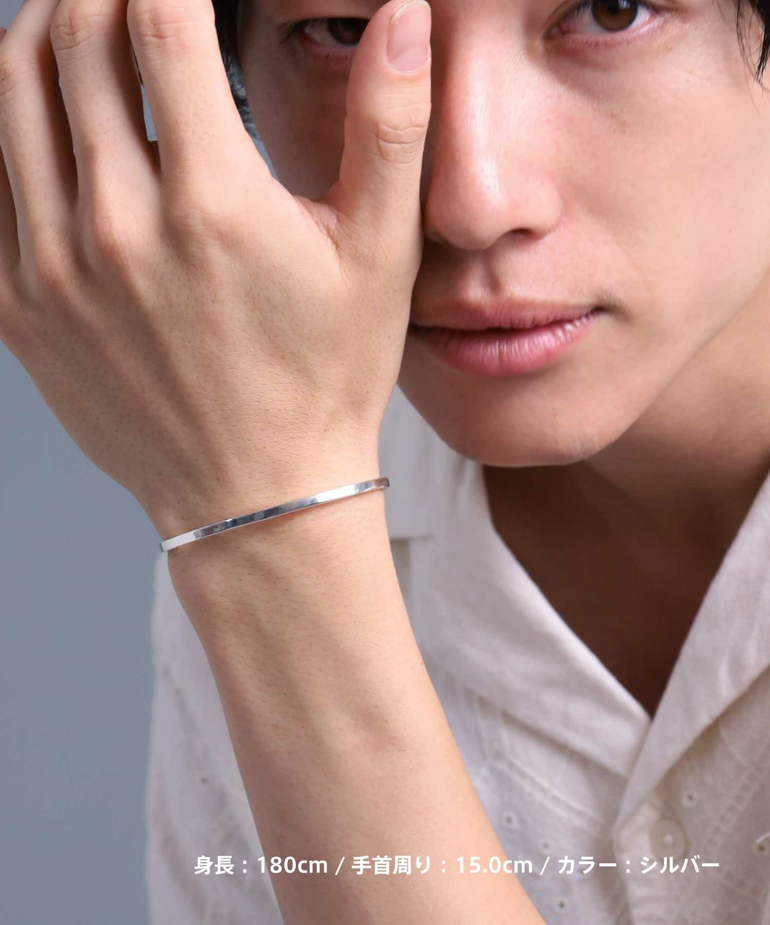 for Gift”ライトスクエアバングル（シルバー）/シルバー925 | LION