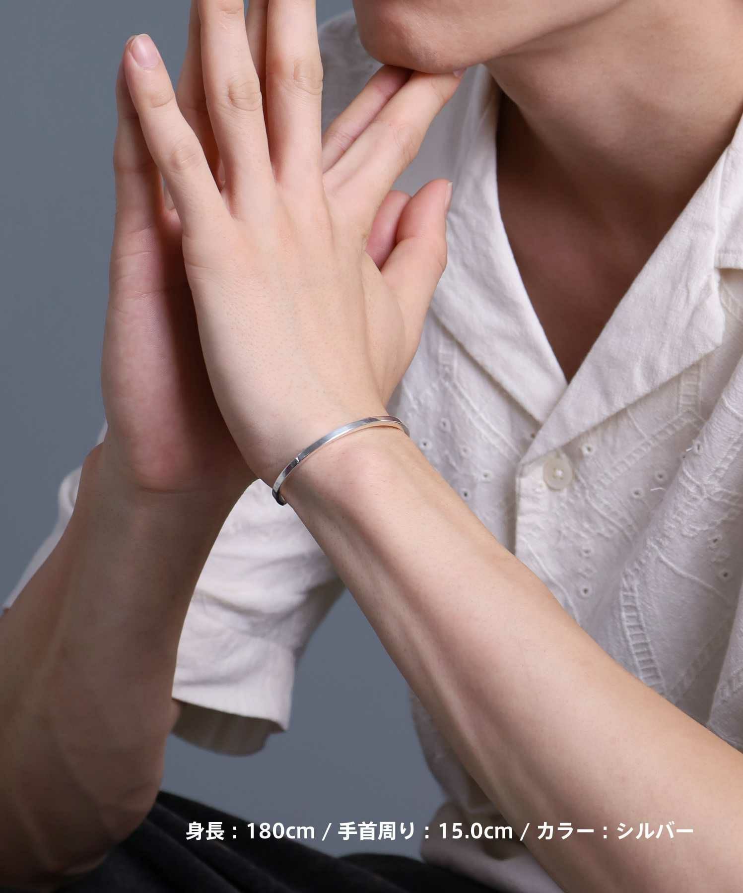 for Gift”ライトスクエアバングル（シルバー）/シルバー925 | LION