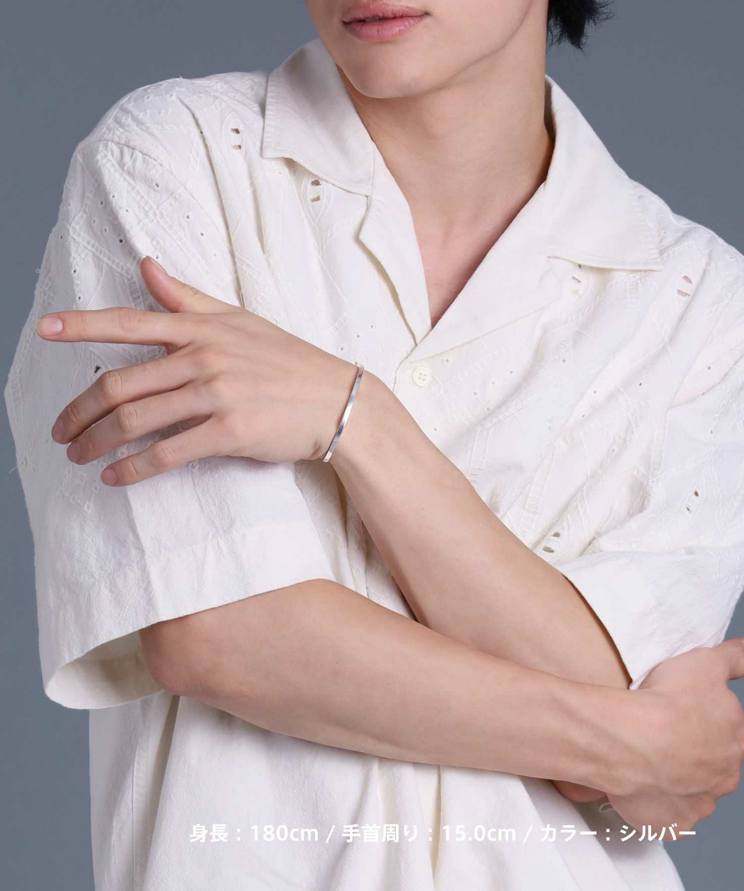 for Gift”ライトスクエアバングル（シルバー）/シルバー925 | LION