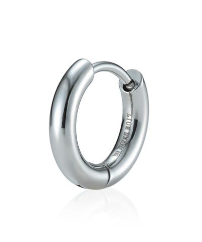 【WEB限定】プレーンフープピアス/サージカルステンレス316L（金属アレルギー対応）