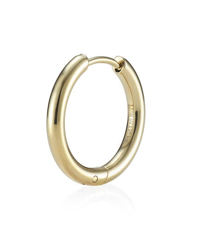 【WEB限定】プレーンフープピアス/サージカルステンレス316L（金属アレルギー対応）