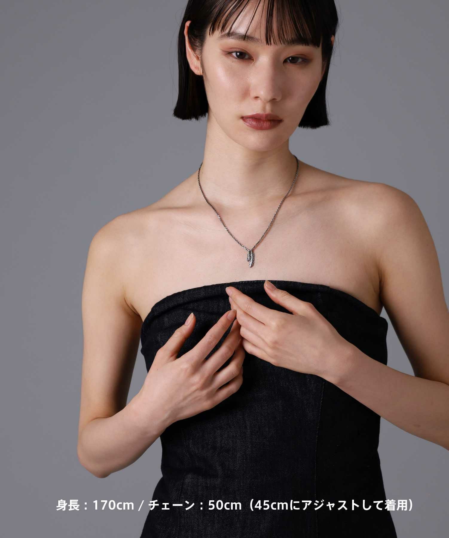 BASIC”ツインフェザーネックレス/シルバー925 | LION HEART STORE