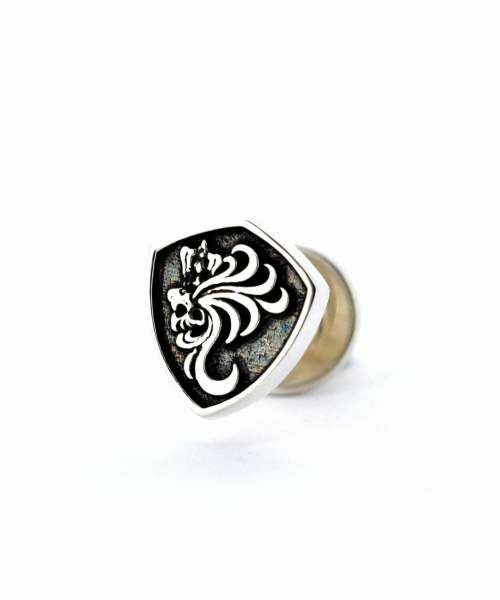 HOWL”シールドピアス/シルバー925 | LION HEART STORE｜ライオンハート