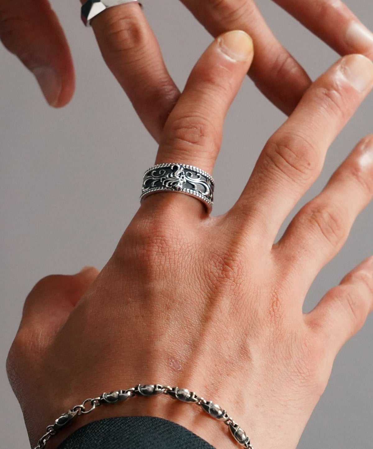 ファットタテガミハウルリング/シルバー925