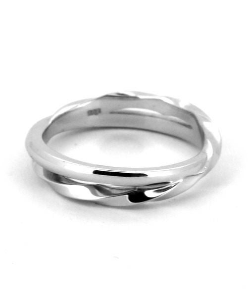 スピニンググロウクロスリング/シルバー925