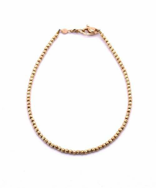 ハニーカットボールブレスレットYG/K10ゴールド | LION HEART STORE