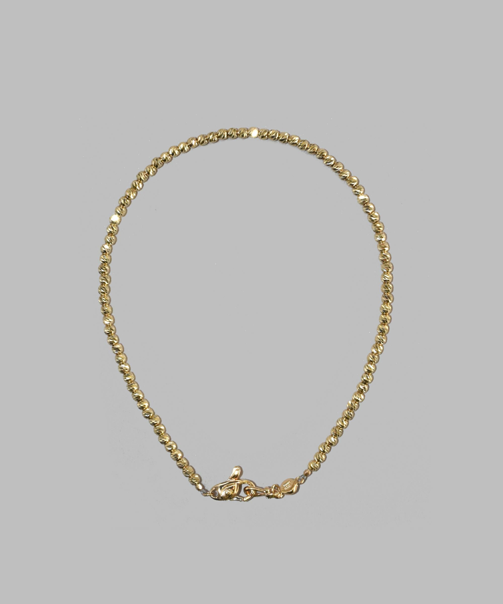 ハニーカットボールブレスレットYG/K10ゴールド | LION HEART STORE