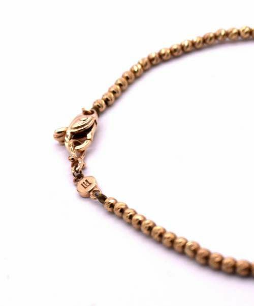 ハニーカットボールブレスレットYG/K10ゴールド | LION HEART STORE