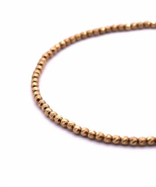 ハニーカットボールブレスレットYG/K10ゴールド | LION HEART STORE