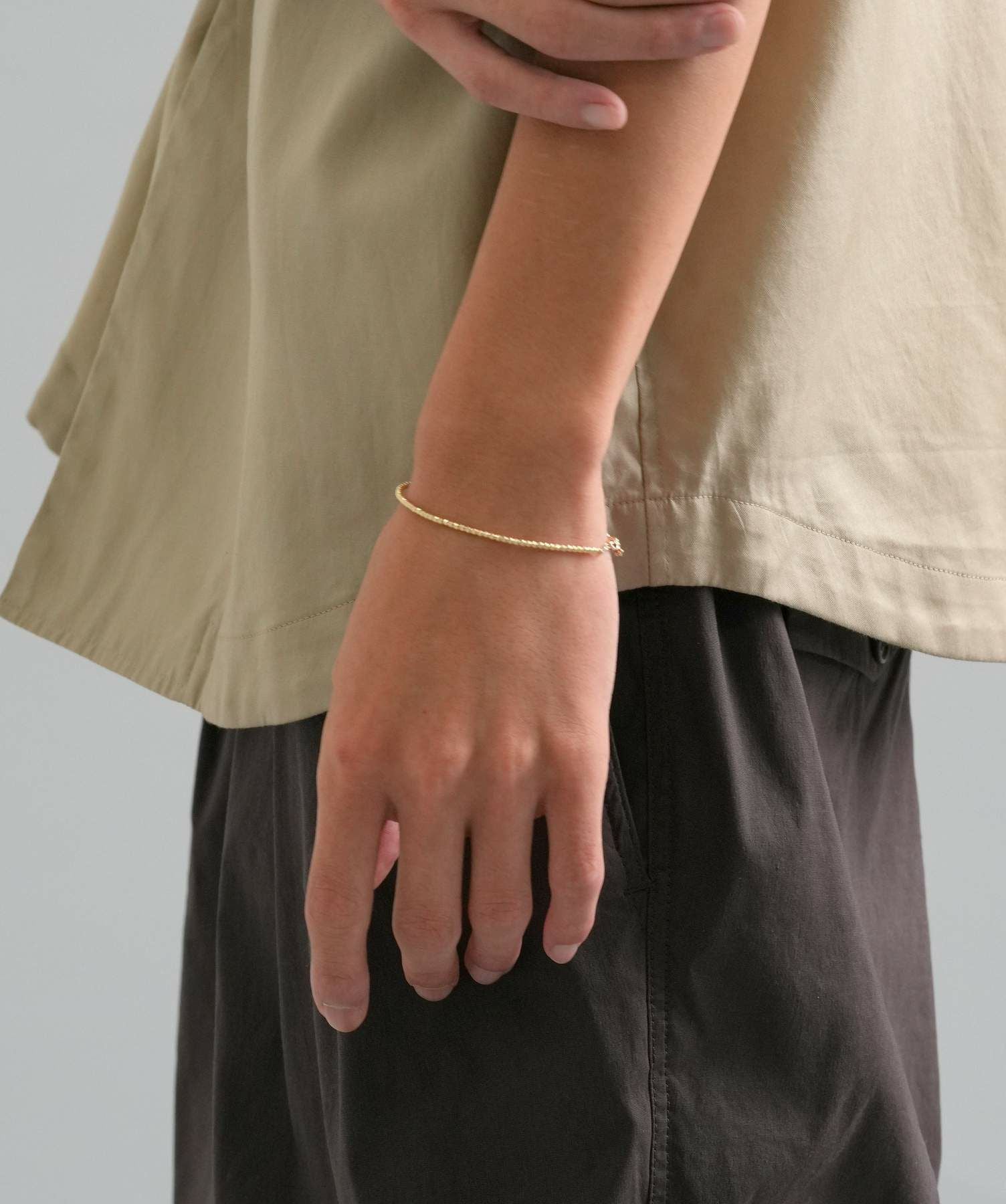 ハニーカットボールブレスレットYG/K10ゴールド | LION HEART STORE